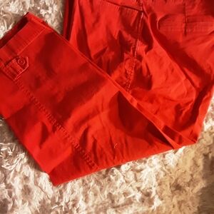 Talbots Red Capris